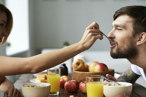 Dietní jídlo pro muže s prostatitidou