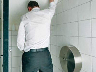 Časté nutkání močit u mužů s prostatitidou