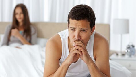 Problémy v posteli člověka kvůli prostatitidě